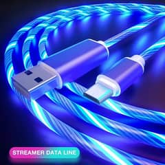 Glowing Cable Mobile Phone Charging Cables LED light