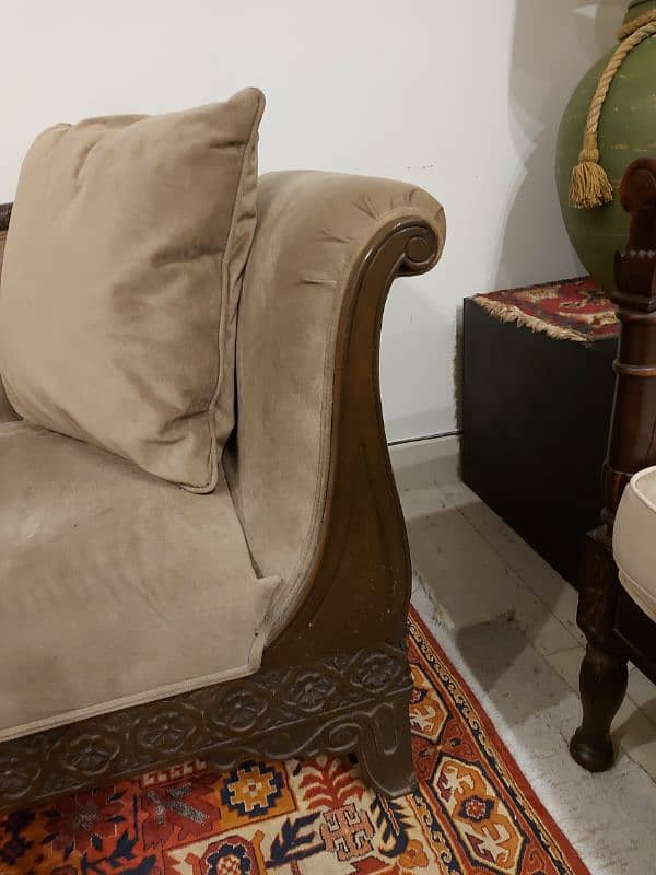 Solid Wood Deewan 3
