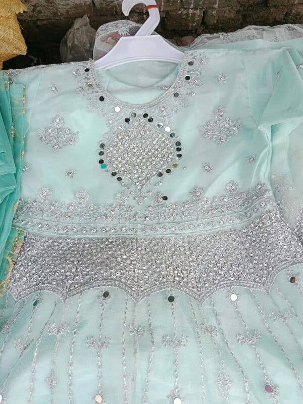 New Design suits shafun and organza Rediment stitch suits 5