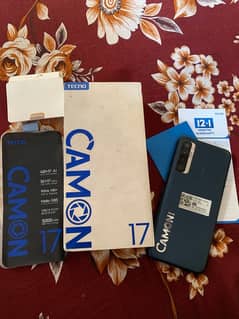 tacno camon 17 6/128GB 5000nh battery with box 10/9