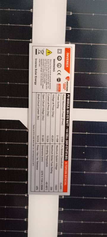 INVEREX Solar panel 0