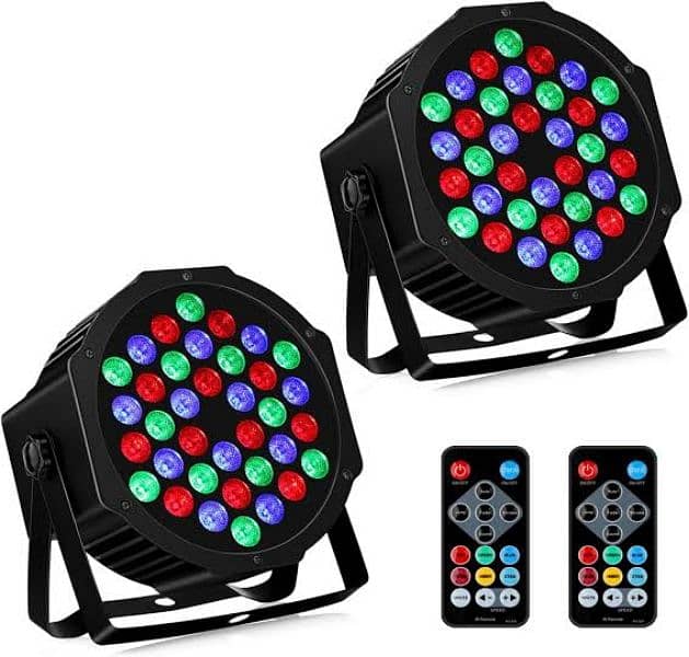 36 LED STAGE RGB LIGHT DJ WITH REMOTE 0