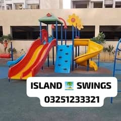 kids Slide/Swings/jhula/Spring rider/jungle gym/gazebo/bar / Island