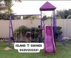 kids Slide/Swings/jhula/Spring rider/jungle gym/gazebo/bar / Island 9