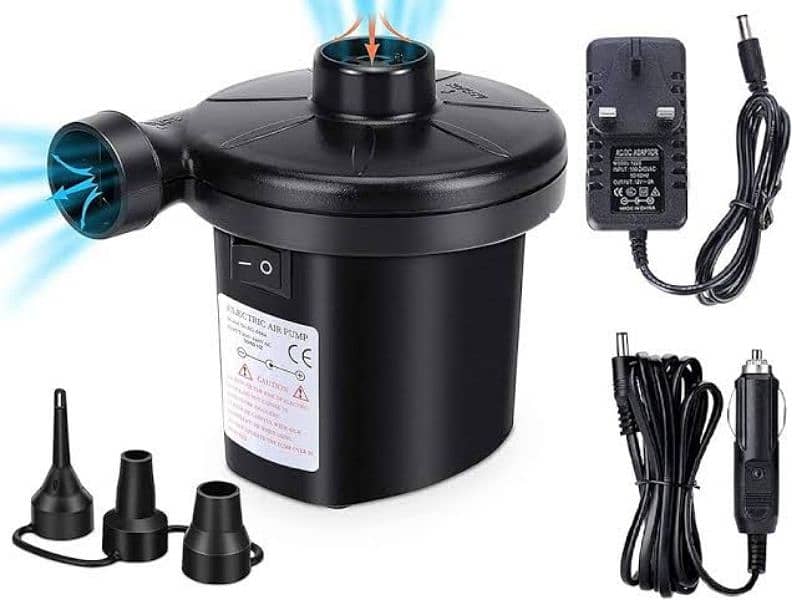 DEPLEE ELECTRIC CAR AIR PUMP 2 IN 1 2