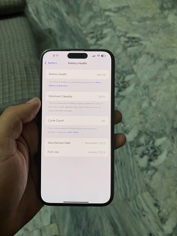 iPhone 15 pro max 256 Gb Non pta factory unlock 5