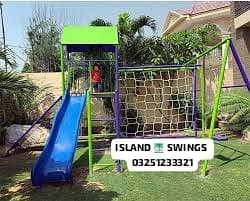 kids Slide/Swings/Kids rides/jhula/Spring rider/jungle gym/gazebo/bar 1