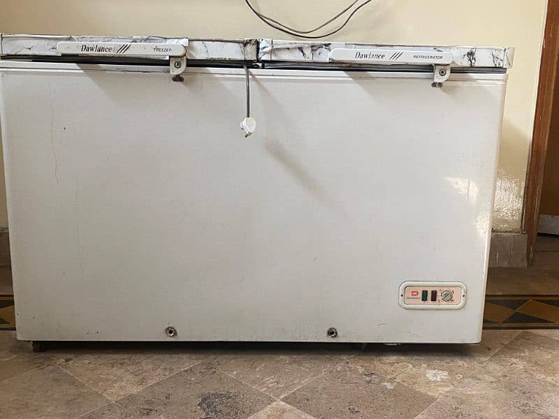 Dawlance freezer two door . in best condition 0