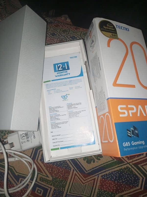 tecno spark 20 bs 5 month use kea hain bulkul new hain 03069387410 1