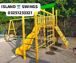 kids slides / Baby swings / park slides / kids rides / slides / Island 3