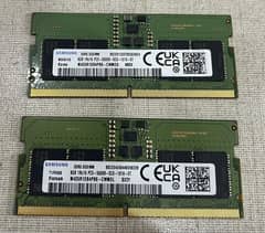 DDR5 RAM 16GB (2x 8GB) 5600MHz Laptop Only