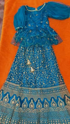 Beautiful lehnga choli for girl