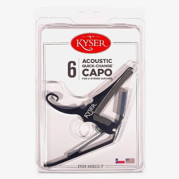 Kyser Quick-Change Guitar Capo for 6-string acoustic guitars 2