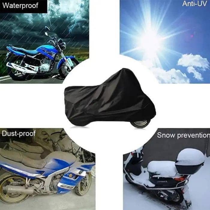 Anti-Slip Parachute Motor Bike Seat Cover For 70CC 3