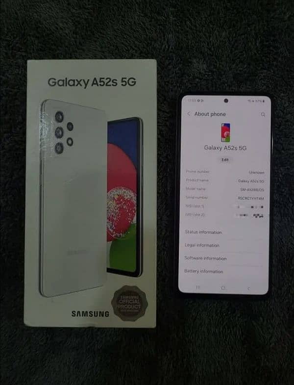 Samsung A52s  Price 49000 0