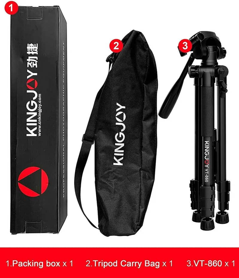 Kingjoy VT-860 Tripod 0