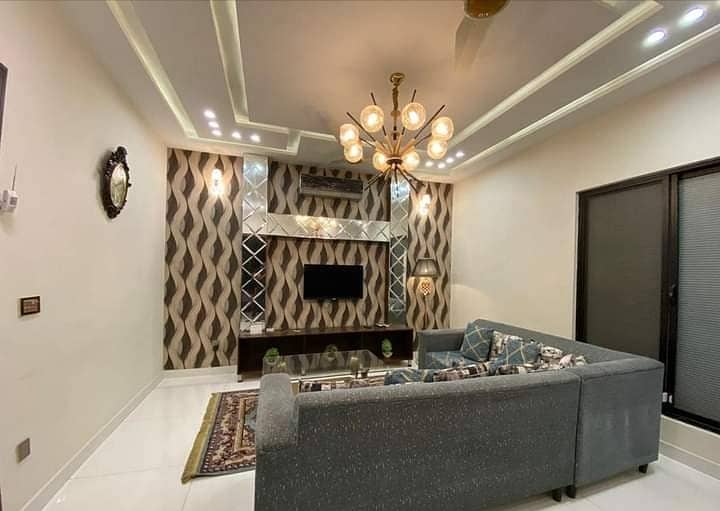 10 Marla Upper Portion Fully Furnished House For Rent In Bahria Town Lahore. 18