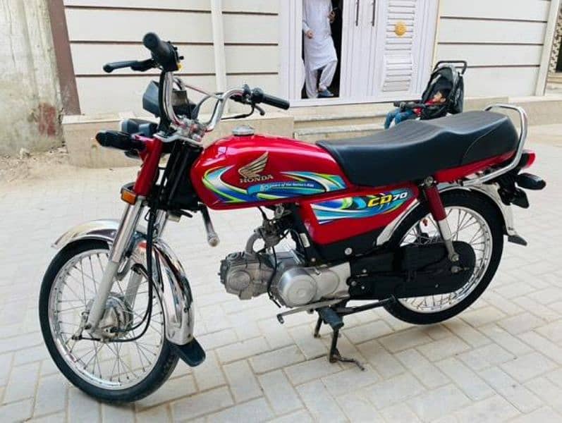 Honda CD 70 2024 Available For Sale 0