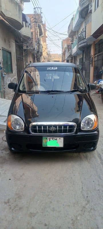 Hyundai Santro Club 2005 EXECUTIVE Convert Brand New tyeraloyrims dack 0