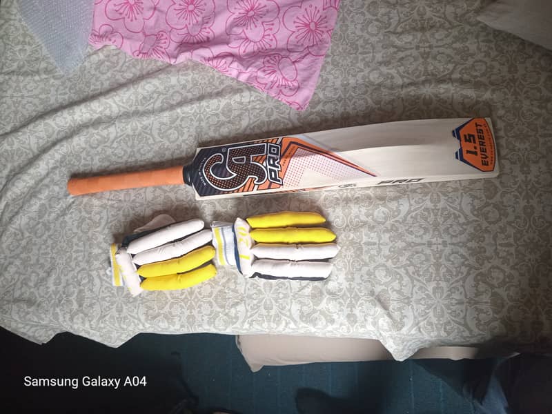 Brand New CA Evrest Bat with gloves 0