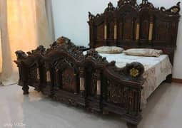 Bedroom Set Chinioti Style With Mattress