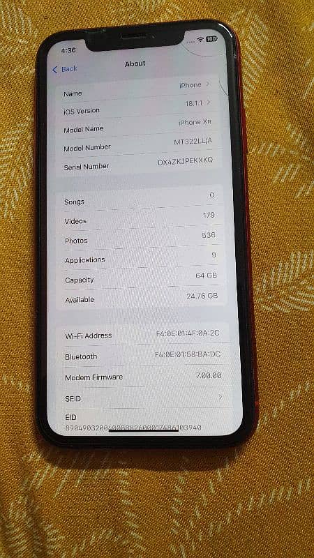 iphone xr 64gb jv 7