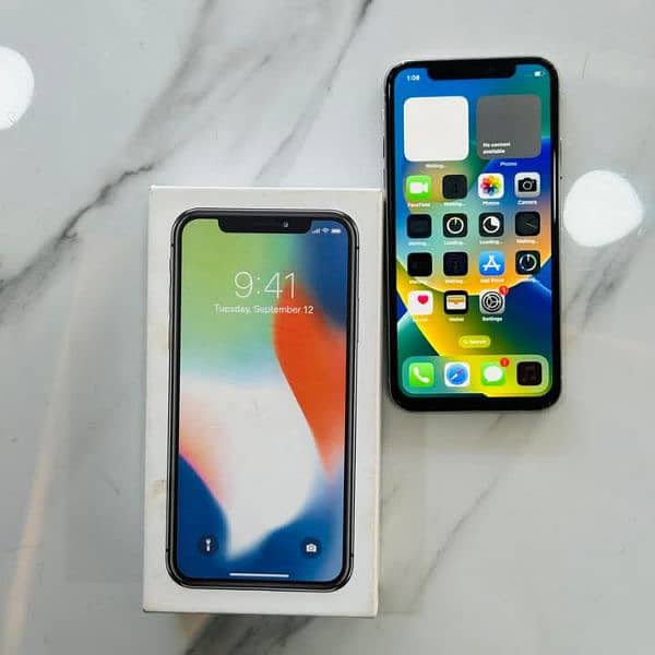 Iphone x 256gb all ok pta approved ( 0343-6193635 whatsapp number ) 0