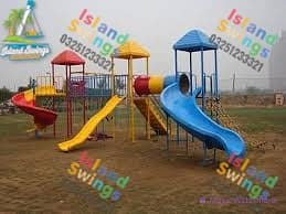 kids Slide/Swings/jhula/Spring rider/jungle gym/gazebo/bar / Island 1