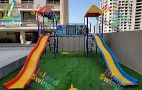 kids Slide/Swings/jhula/Spring rider/jungle gym/gazebo/bar / Island 4