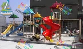 kids Slide/Swings/jhula/Spring rider/jungle gym/gazebo/bar / Island 5