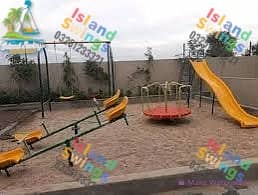 kids Slide/Swings/jhula/Spring rider/jungle gym/gazebo/bar / Island 6