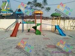 kids Slide/Swings/jhula/Spring rider/jungle gym/gazebo/bar / Island 7