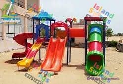 kids Slide/Swings/jhula/Spring rider/jungle gym/gazebo/bar / Island 9