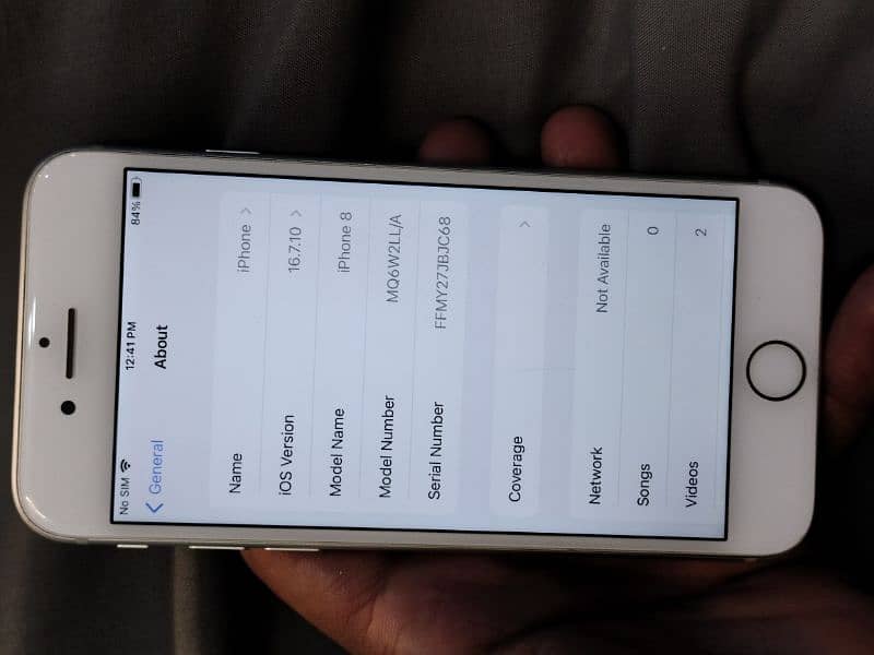 iphone 8 non pta 64Gb jv (03000242699 03156062963) 3