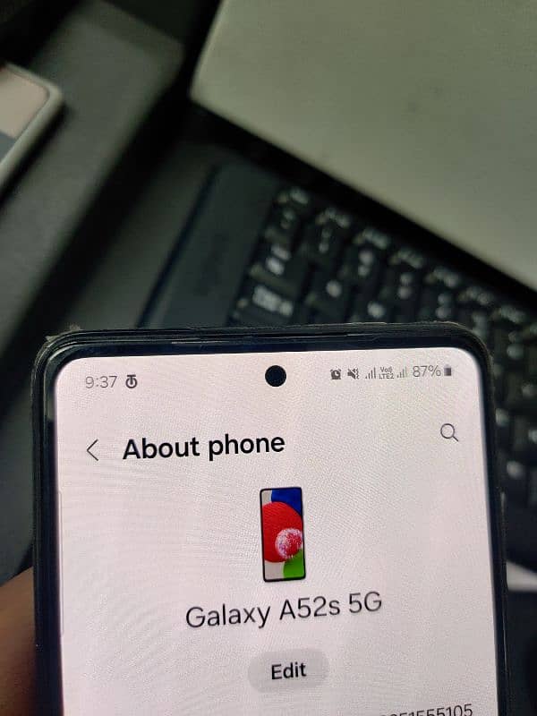 Samsung A52s 4/128 PTA approval only call ye Whatsapp pr rabta kro 4