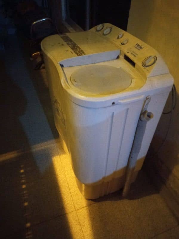 Used Haier 8 Kg washing Machine with dryer 5