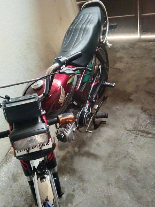 Honda cd 70 2022 modal good look for sale 3