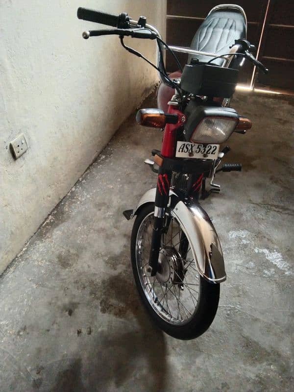 Honda cd 70 2022 modal good look for sale 4