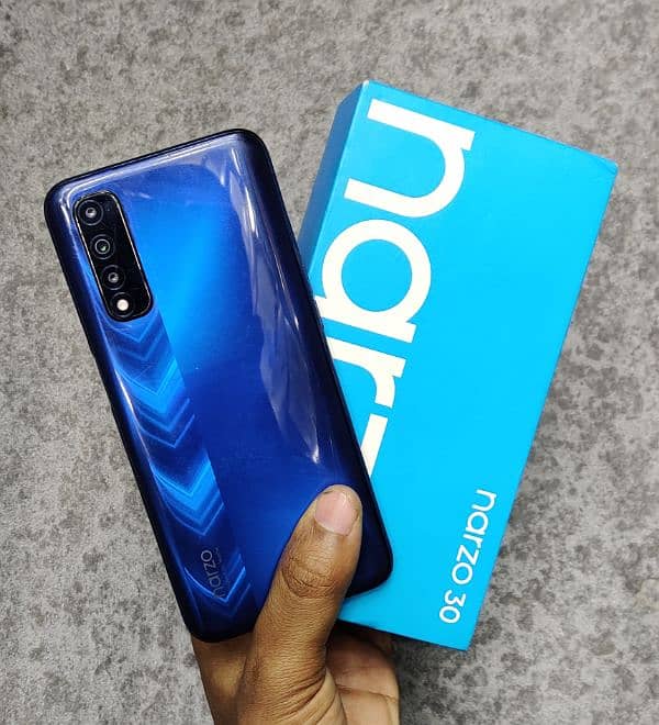 Realme Narzo 30 Gaming Device 6/128 Complete Accessories 0