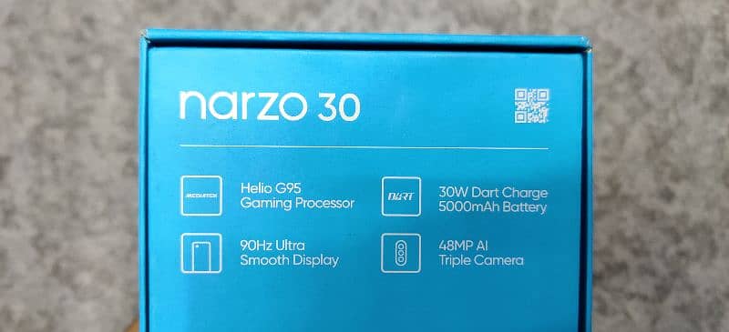 Realme Narzo 30 Gaming Device 6/128 Complete Accessories 4