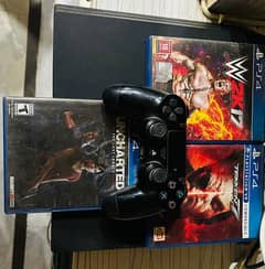 PS4 PRO WITH 3 GAMES