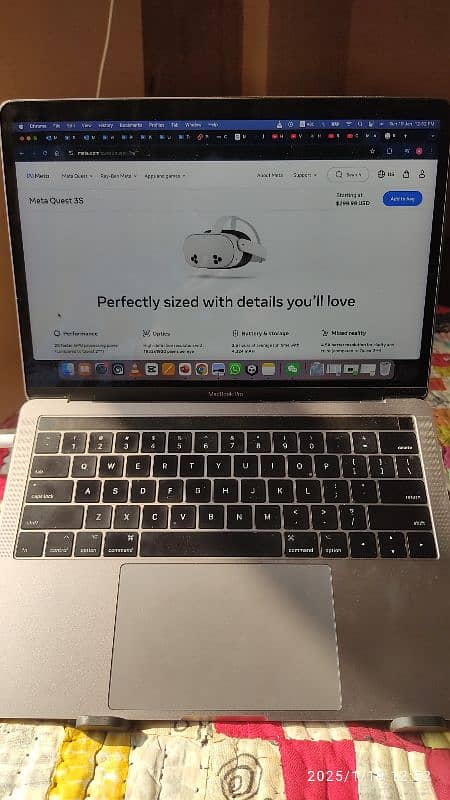 MacBook Pro 2017 corei7 Touch Bar, 512GB, 16GB 7