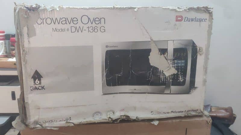 Dawlance Microwave New Box packed 4