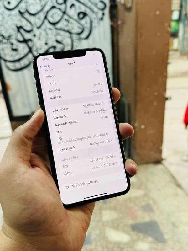 iphone Xs Max PTA Approved 7