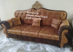 Sofa set 6 seater (3+2+1) for sale in Gujrat/new sofa design