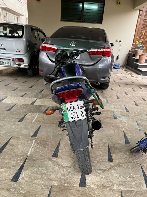 YAMAHA YBR 125 2018 Model used 1