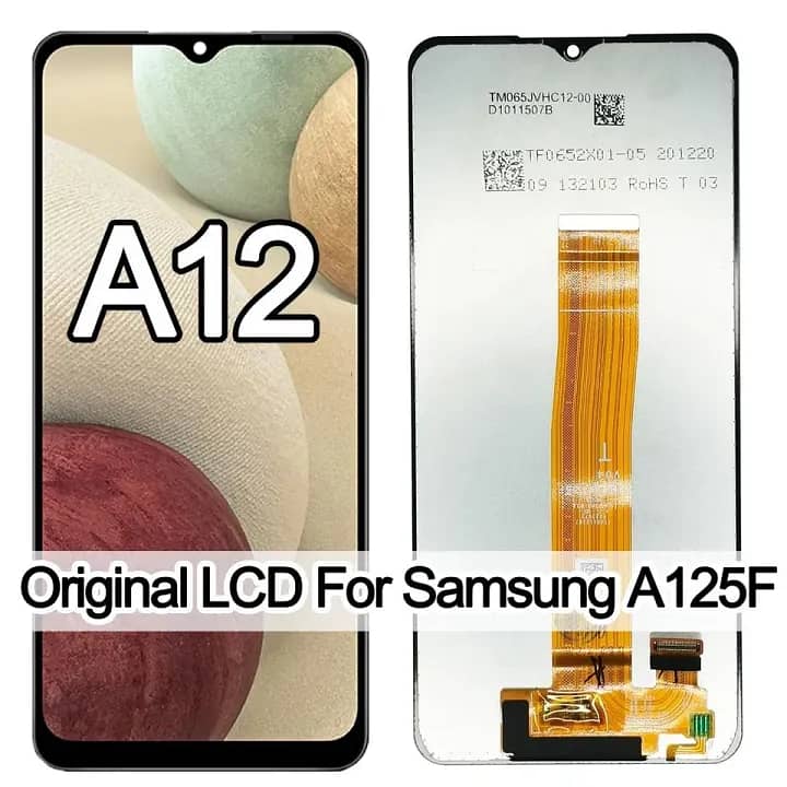 Samsung A12 A125F A125F display LCD original 0