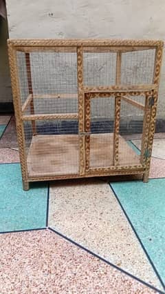 wooden cage New condition