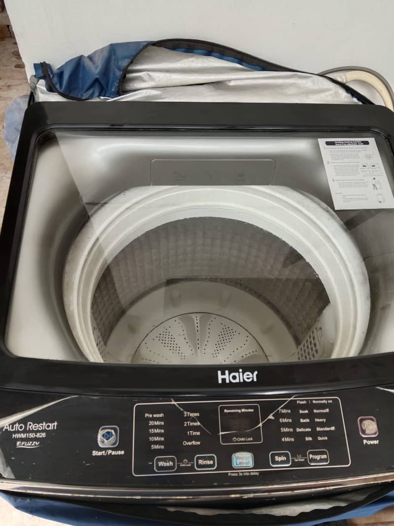 Haier fully autmatic machine 15kg 1