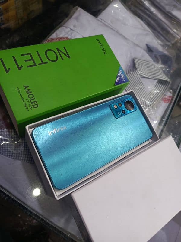 infinix note 11 with box 4+3/128 4